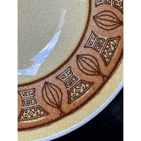 4 Vintage TAYLOR SMITH And TAYLOR Soup Bowls In The Honey Gold Pattern USA Onion - Picture 5 of 9